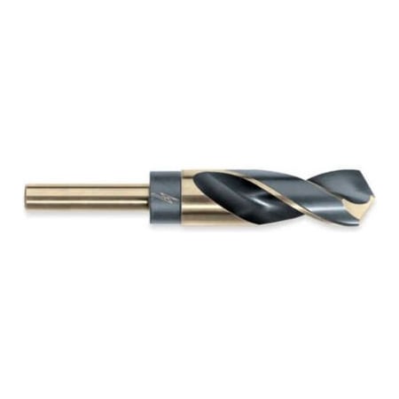 Cutler Sales Triumph Twist Drill Style T9FHD HSS Reduced Shank Drill Black & Bronze Oxide 5/8" 94140
